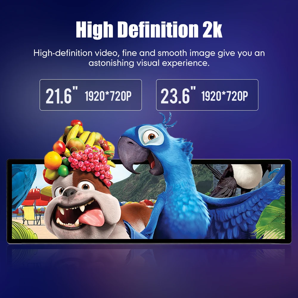 Unit Kepala Android Layar Ganda