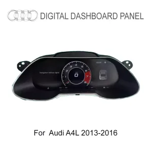 Panel Instrumen Digital Audi A4L 12,3 inci dengan Peningkatan CarPlay