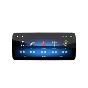 Upgrade Head Unit Android Mercedes SLK W171 Android 2008-2011 NTG4.5 Anda dengan CPU 8-core, 4+64GB atau 6+128GB, layar IPS 12.3″, DSP, Wireless CarPlay & Android Auto.