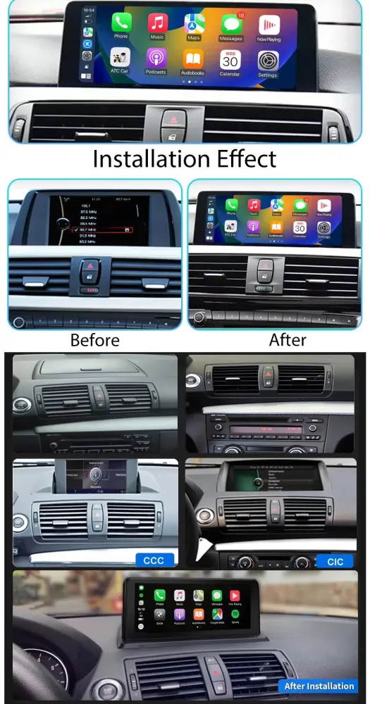 BMW X5 X6 E70 E71 Head Unit Android 2010-2013 CIC CCC