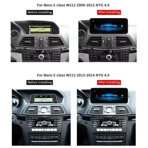 Unit Kepala Android Mercedes E W212 2009-2016 | CarPlay DSP