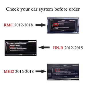 Layar CarPlay Audi A6 C7 Tahun 2017–2018 untuk CarPlay & Android Auto