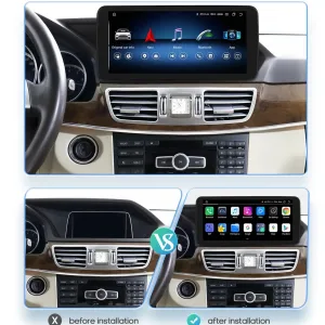 Stereo Mobil Android Mercedes W212 2015-2016 | CarPlay DSP