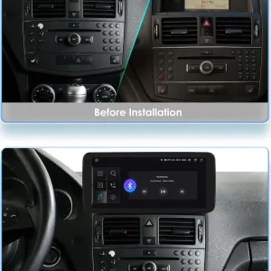 Mercedes NTG5.0 Head Unit Android untuk W205 W176 W212 2015-2018