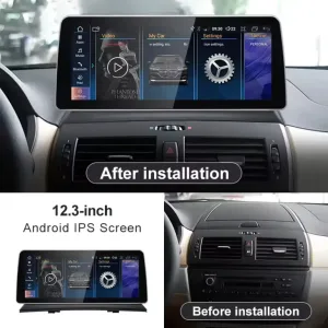 BMW X3 E83 Android Head Unit 2006–2011 CIC/CCC CarPlay Upgrade 4 BMW X3 E83 CIC CCC Head Unit Android