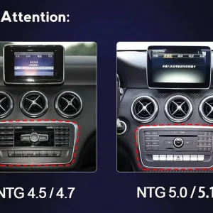 Head Unit Android Mercedes W176 A-Class 2012-2018 | CarPlay DSP