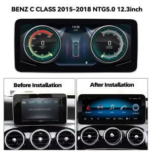 Mercedes NTG5.0 Head Unit Android untuk W205 W176 W212 2015-2018