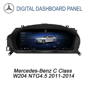 Mercedes C Class W204 Digital Cluster 2011-2014 | 12.3″