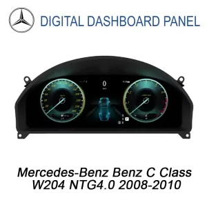 Mercedes C Class W204 Digital Gauge Cluster 2008-2010 | 12.3 ″
