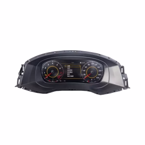 Front view of Volkswagen Passat Digital Instrument Cluster 2016 2017 showing 12.3 inch IPS LCD panel