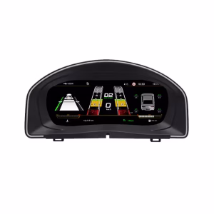 Antarmuka layar Cluster Instrumen Digital 10,25 inci Volkswagen Scirocco 2009-2016 dan Eos 2010-2015