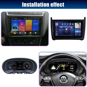 VW Polo 6R Kluster Instrumen Digital 2008-2016 Peningkatan LCD 10 S239d94ab059044dd8280cb7d11409875c