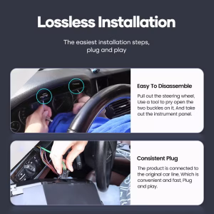 Mercedes ML GL Digital Cluster 2005–2010 W164 X164 12.3-Inch LCD Upgrade 7 Mercedes ML GL Digital Cluster 2005-2010 | 12.3″ CarPlay, Android Auto