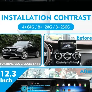 Head Unit Android Mercedes W205