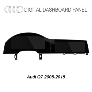 Audi Q7 4L Android Head Unit Cluster Instrumen Digital