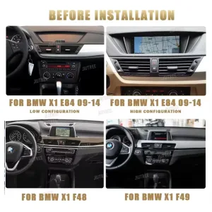 Unit Kepala Android BMW X1 2009-2015 | CarPlay Stereo