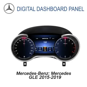 Mercedes GLE Digital Cluster 2015-2019 | 12.3″ CarPlay