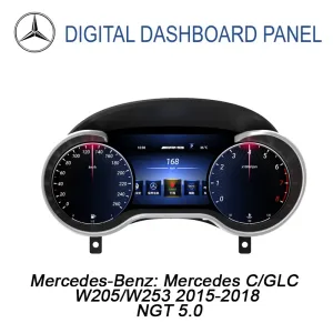 Mercedes C GLC Digital Cluster W205/W253 2015-2018 | 12.3 ″ CarPlay