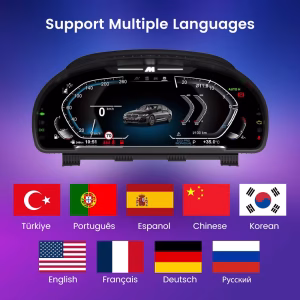 BMW F30 Digital Instrument Cluster for 3 Series 2013–2020 NBT/EVO 5 BMW Seri 3 Digital Dash 2013-2020 | LCD OEM 12,3 Inci