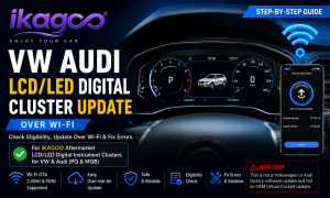 Pembaruan panel instrumen digital LCD/LED VW Audi