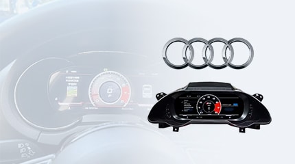 Bảng đồng hồ kỹ thuật số Audi1