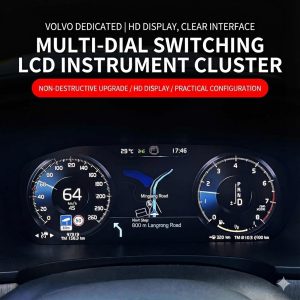 Volvo Digital LCD Cluster 12,3" untuk XC60, XC90, S90, S60