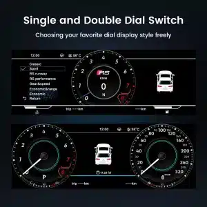 Ford Raptor Digital Cluster for 2009-2014 F150 | 13.1" Linux Virtual Cockpit 6 klaster gaya kokpit virtual