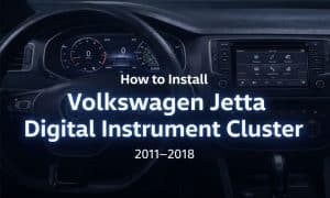 Cara Memasang Cluster Instrumen Digital Volkswagen Jetta