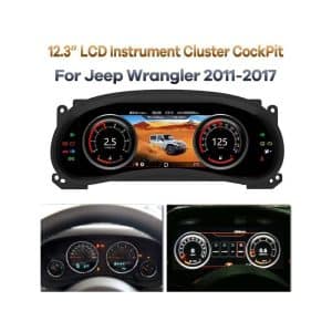 Cluster Pengukur LCD Wrangler JK
