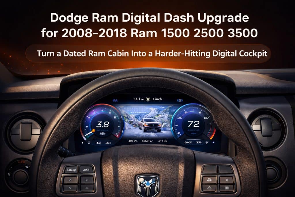 Peningkatan Dasbor Digital Dodge Ram