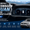 Cara Memasang Cluster Instrumen LCD Penuh Volkswagen Tiguan 2017–2022