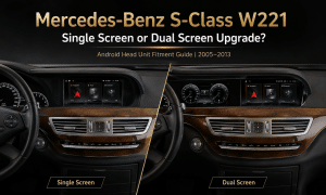 Upgrade Head Unit Android Mercedes-Benz S-Class W221