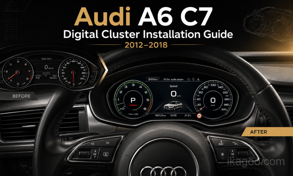 Ikagoo OEM-Style Android Head Units, Digital Clusters, and AI Box Upgrades 16