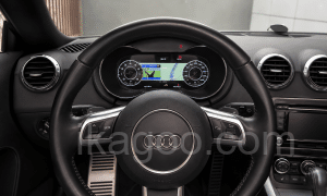 Hasil akhir pemasangan klaster instrumen digital Audi TT 8J