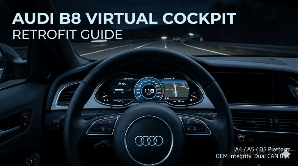 Pemasangan Virtual Cockpit Audi Q5 8R