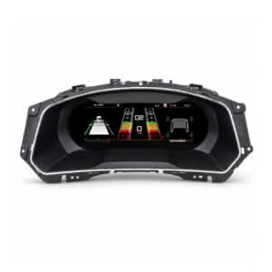 VW Tiguan 2017–2022 Cluster Digital LCD Kokpit Virtual 12.3" dengan Sinkronisasi Peta CarPlay