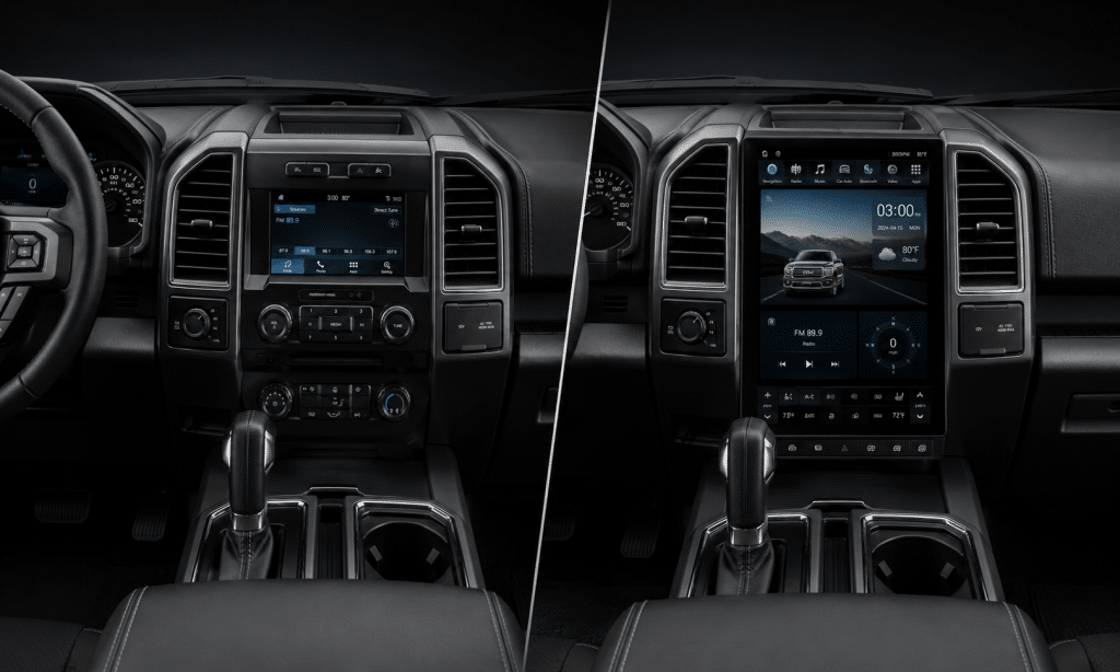 Panduan Pemasangan Radio Gaya Tesla untuk Ford F-150 (2015–2020)