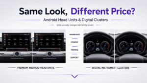 Harga Head Unit Android dan Cluster Digital: Tampilan Sama, Selisih Harga Besar