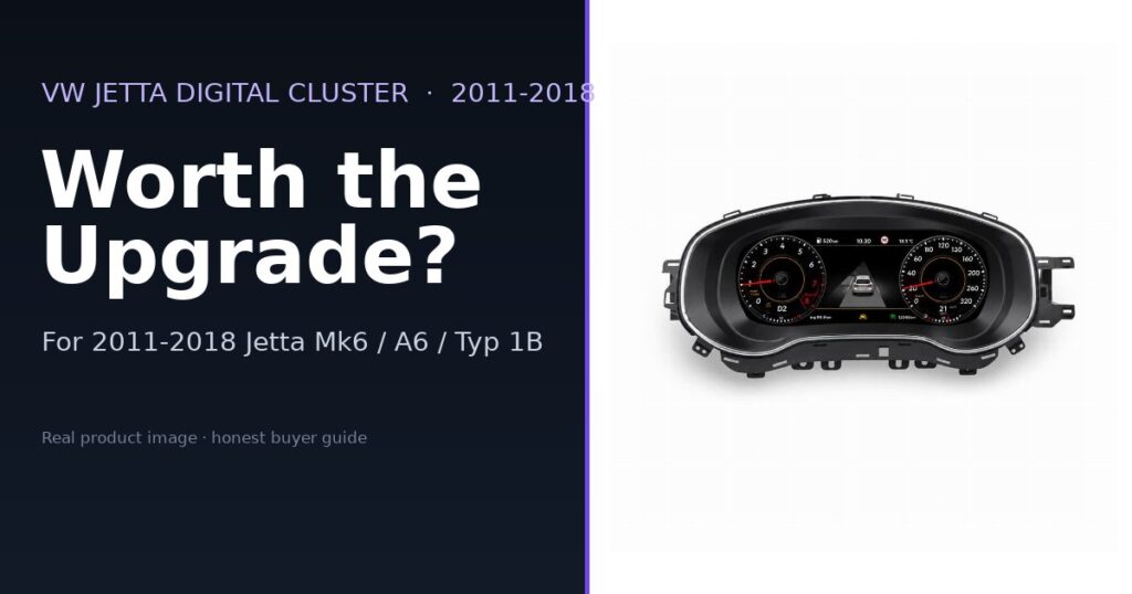 Cluster Digital VW Jetta 2011-2018 layak untuk upgrade