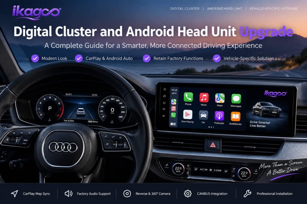 Bisakah Anda Melakukan Upgrade Cluster Digital dan Head Unit Android Secara Bersamaan?