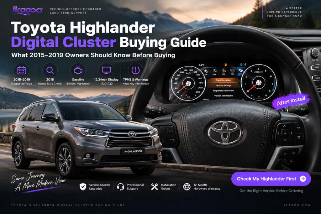 Panduan Pembelian Cluster Digital Toyota Highlander: Yang Harus Diketahui Pemilik 2015–2019 Sebelum Membeli