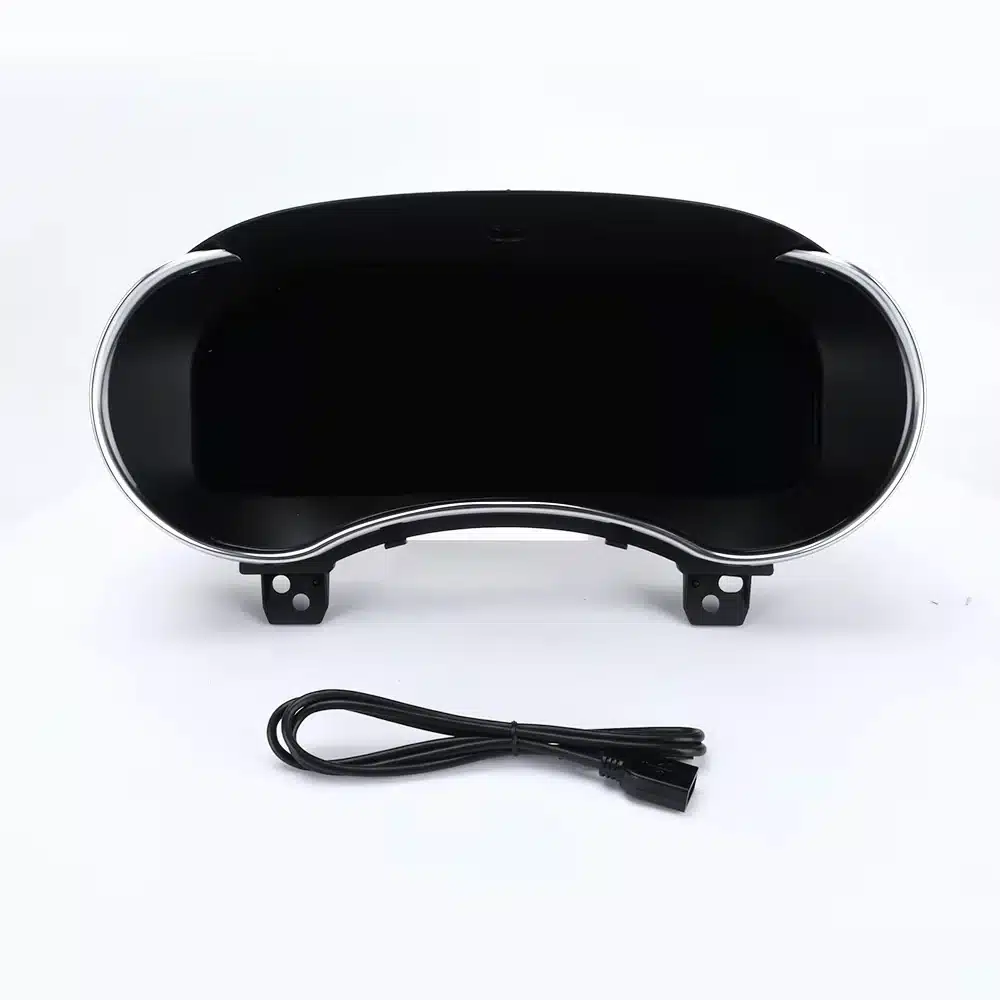 Jeep Grand Cherokee digital instrument cluster rear housing and cable Jeep Grand Cherokee digital instrument cluster rear housing and cable