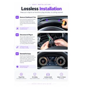 Toyota Hilux Fortuner digital cluster lossless installation steps