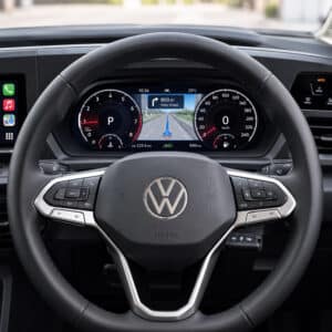 cluster digital vw caddy terpasang mk5