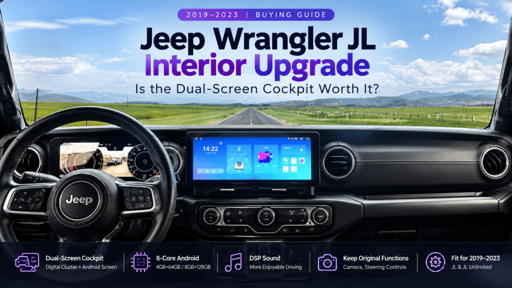 Peningkatan Interior Jeep Wrangler JL: Apakah Kokpit Layar Ganda Layak?
