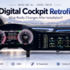 Retrofit Kokpit Digital Audi Q7 4L – Dasbor Original Versus Kokpit Digital iKAGOO Terpasang