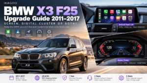 Panduan Upgrade BMW X3 F25 2011–2017: Layar